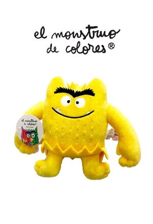 MONSTRUO DE COLORES PELUCHE AMARILLO (15 CM) ALEGRIA