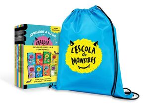 APRENDRE A LLEGIR A L'ESCOLA DE MONSTRES - PACK AMB ELS LLIBRES 1-8 (INCLOU UN R