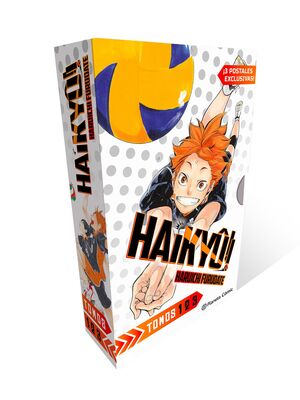 SET HAIKYU!! Nº 1, 2, 3 PACK