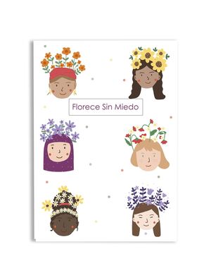 QUADERN DONES MUJERES - FLORECE SIN MIEDO