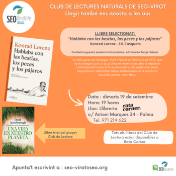 Club de lectures naturals SeoVirot 