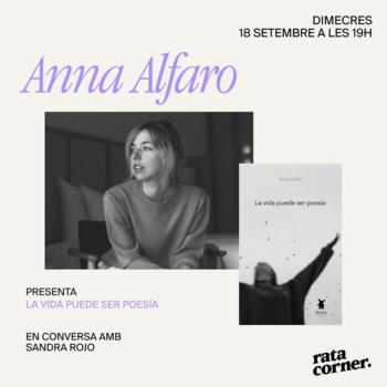 Presentació 'La vida puede ser poesía' d'Anna Alfaro