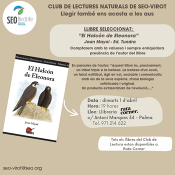 Club de lectures naturals de SeoVirot: El Halcón de Eleanora